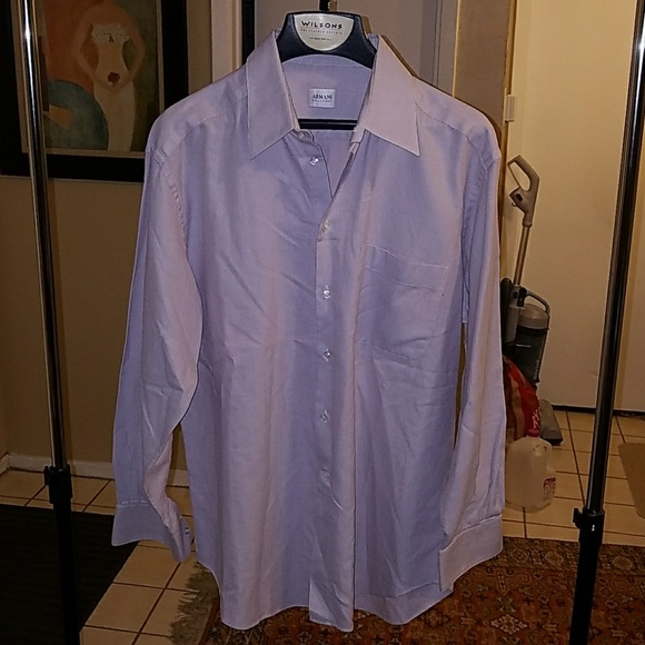 Armani Collezioni button down 42R 16.5 - Picture 1 of 6
